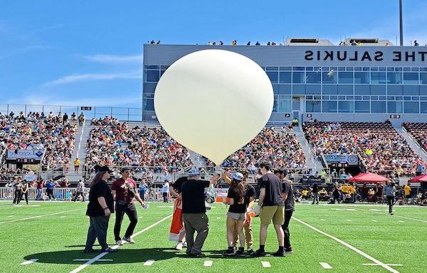 Balloon on field